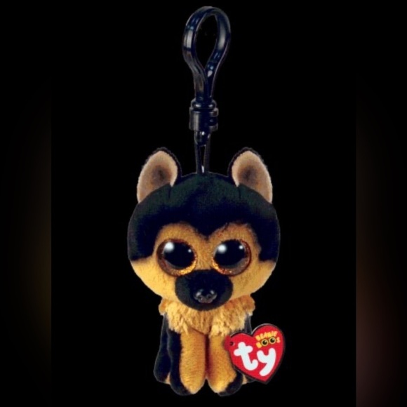 Ty Other - Ty Beanie Boos Spirit German Shepherd Plush Toy Bag Charm NWT